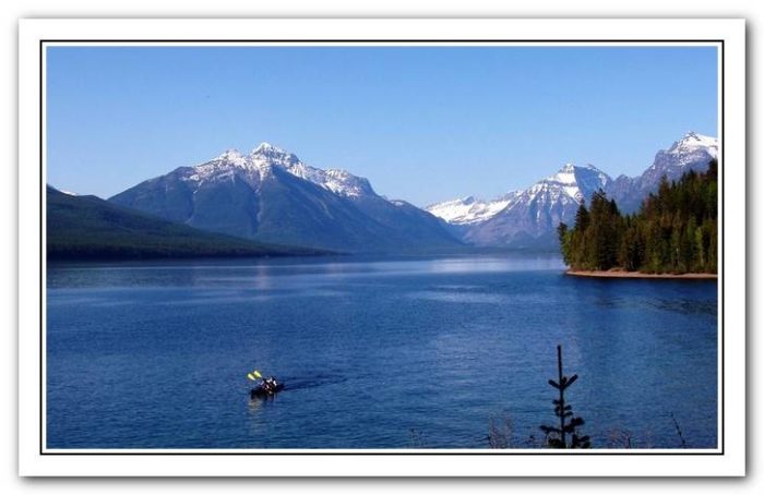 where to kayak in glacier national park