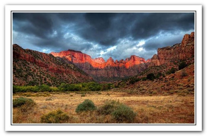 zion national park weather